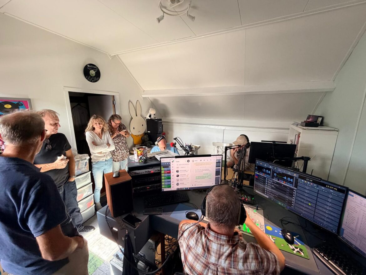 LIVE vanuit de centrale studio
